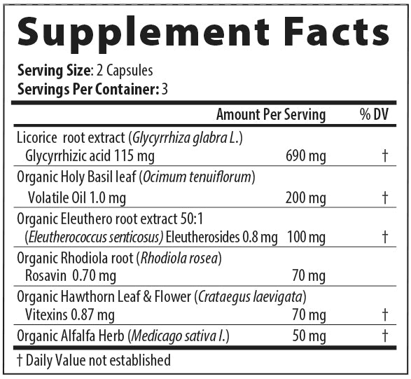 Restorative Formulations, Adrenal Px L-BP, 75 Capsules UPC 850030558008 | HiLife Vitamins