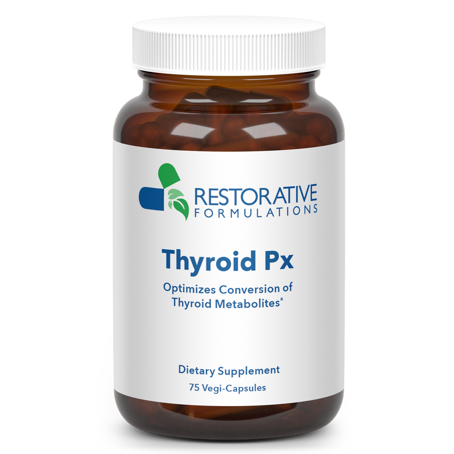 Restorative Formulations, Thyroid Px, 75 Capsules UPC 850030558053 | HiLife Vitamins