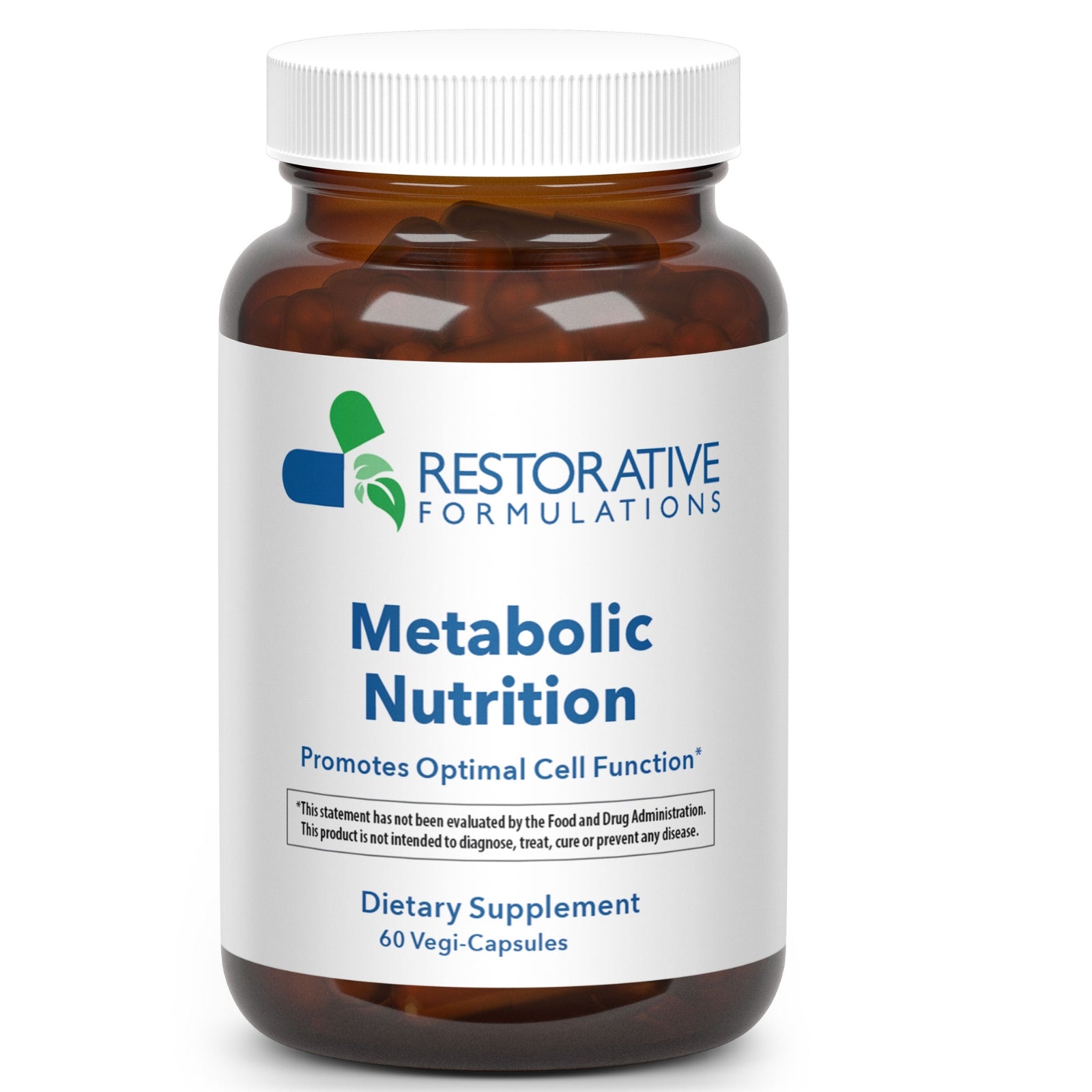 Restorative Formulations, Metabolic Nutrition, 60 Capsules UPC 850030558145 | HiLife Vitamins