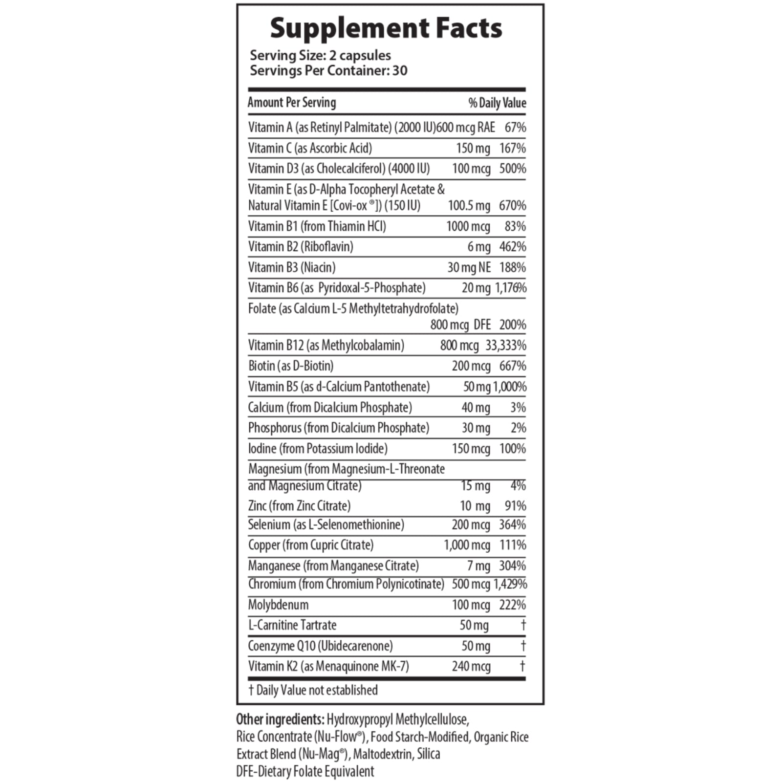 Restorative Formulations, Metabolic Nutrition, 60 Capsules UPC 850030558145 | HiLife Vitamins