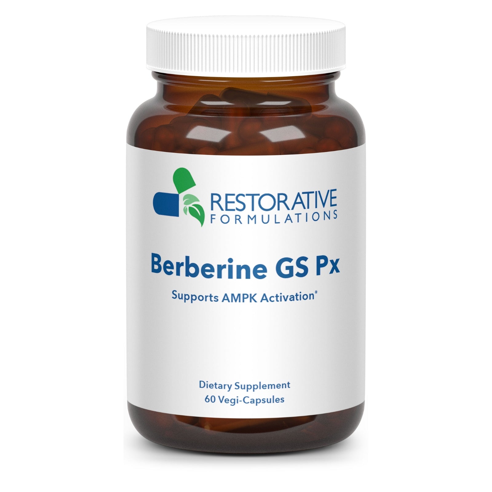 Restorative Formulations, Berberine GS Px, 60 Vegi Capsules UPC 850030558169 | Hilife Vitamins
