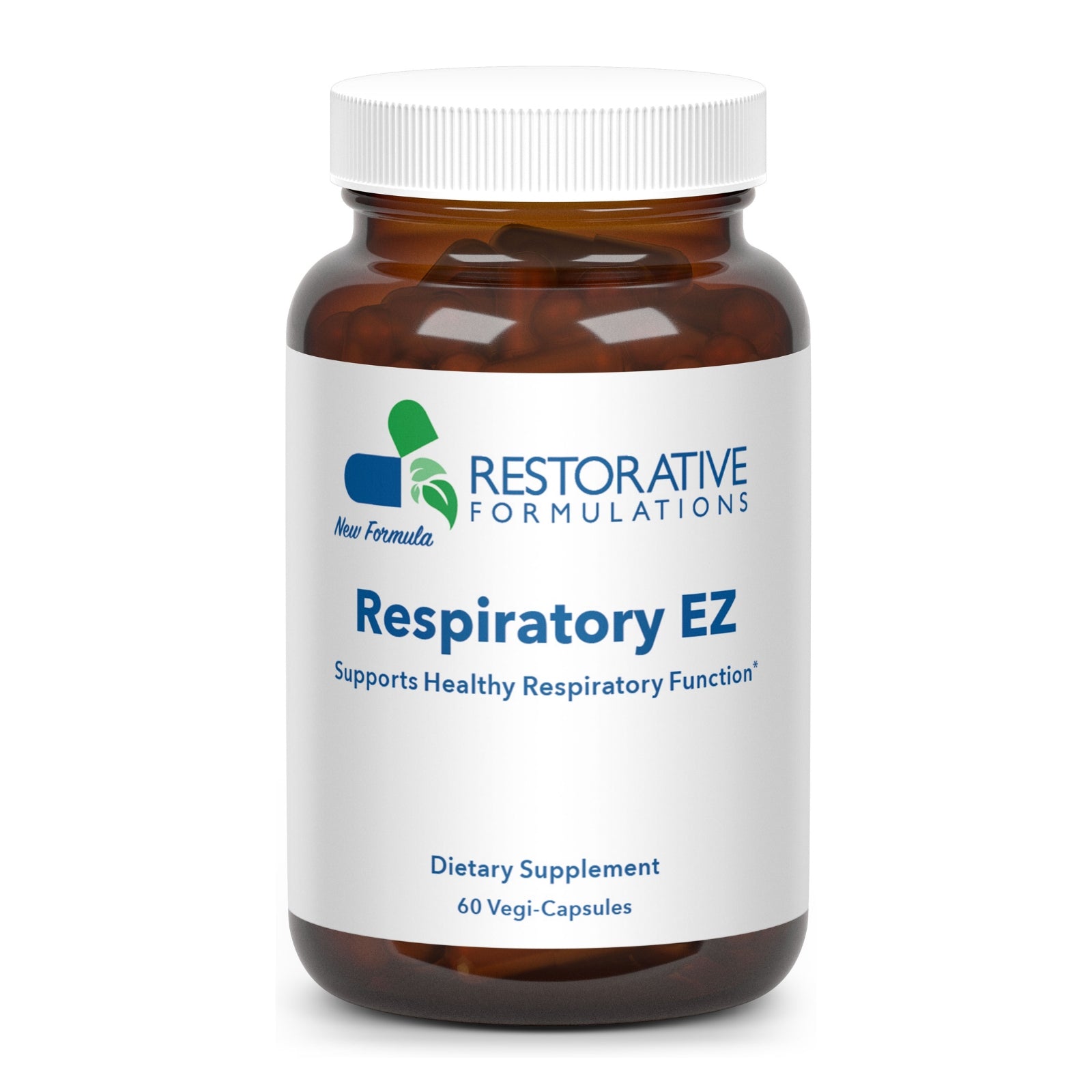 Restorative Formulations, Respiratory EZ, 60 Capsules UPC 850030558183 | HiLife Vitamins