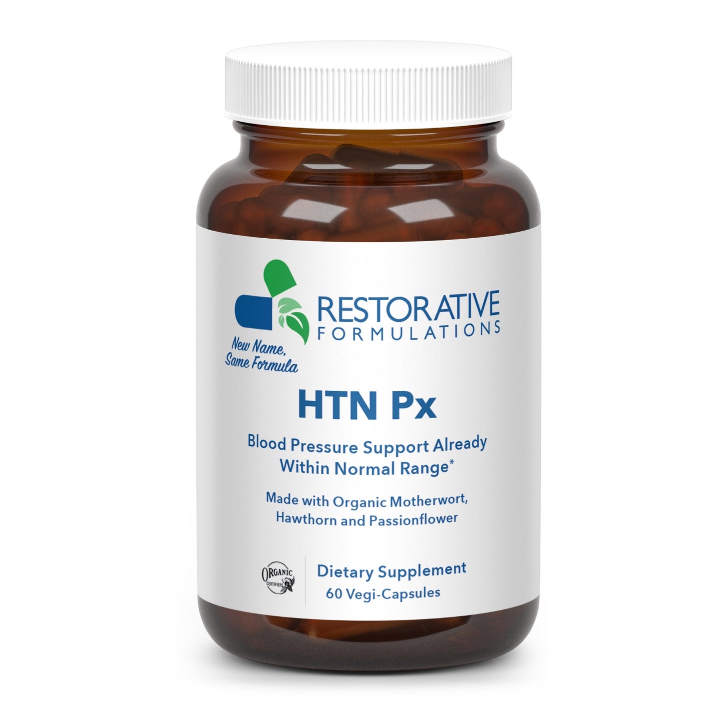 Restorative Formulations, HTN Px (HTN 180 Px Original), 60 Capsules UPC 850030558275 | HiLife Vitamins