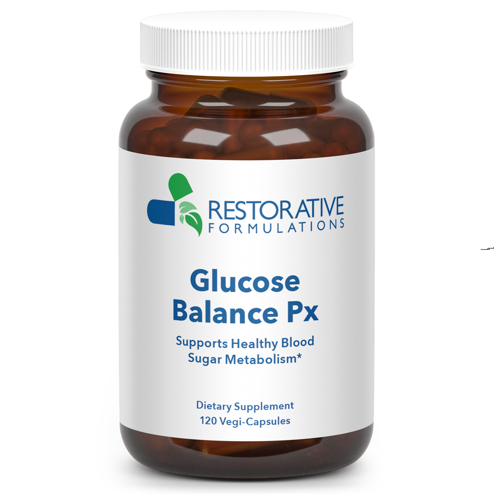 Restorative Formulations, Glucose Balance Px, 120 Capsules UPC 850030558282 | HiLife Vitamins