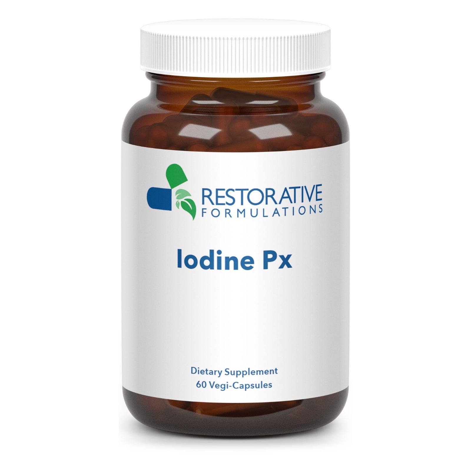 Restorative Formulations, Iodine Px, 60 Vegi Capsules UPC 850030558299 | Hilife Vitamins
