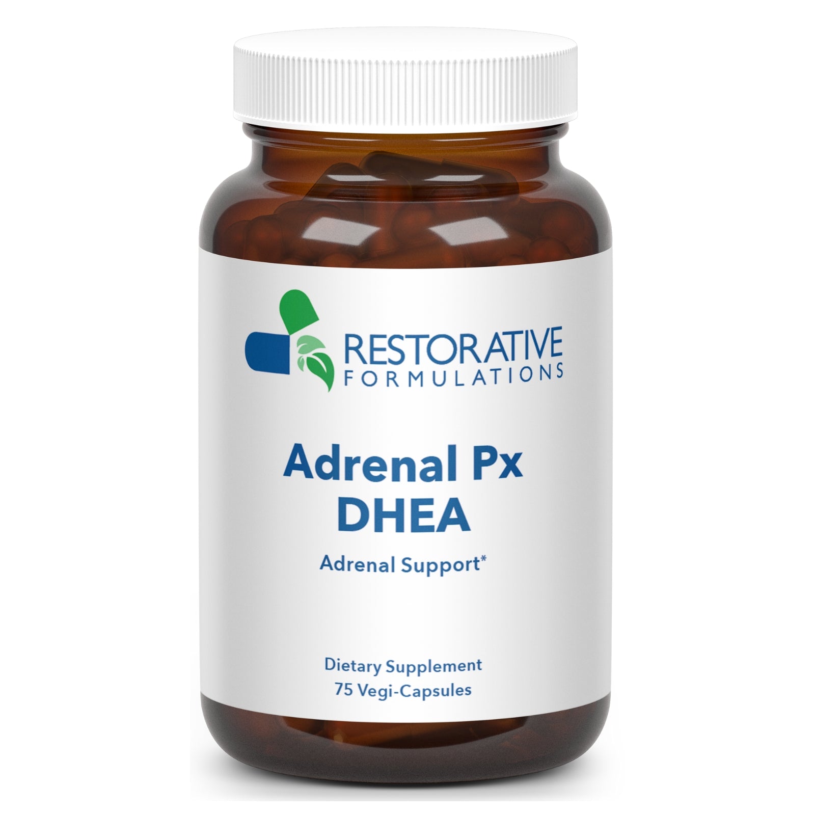 Restorative Formulations, Adrenal Px DHEA, 75 Capsules UPC 850030558619 | HiLife Vitamins