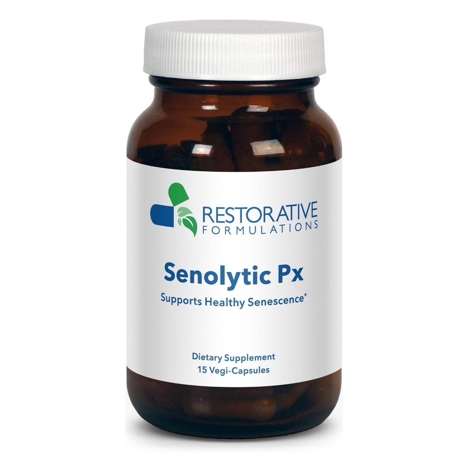 Restorative Formulations, Senolytic Px, 15 Vegi-Capsules UPC 850030558701 | HiLife Vitamins
