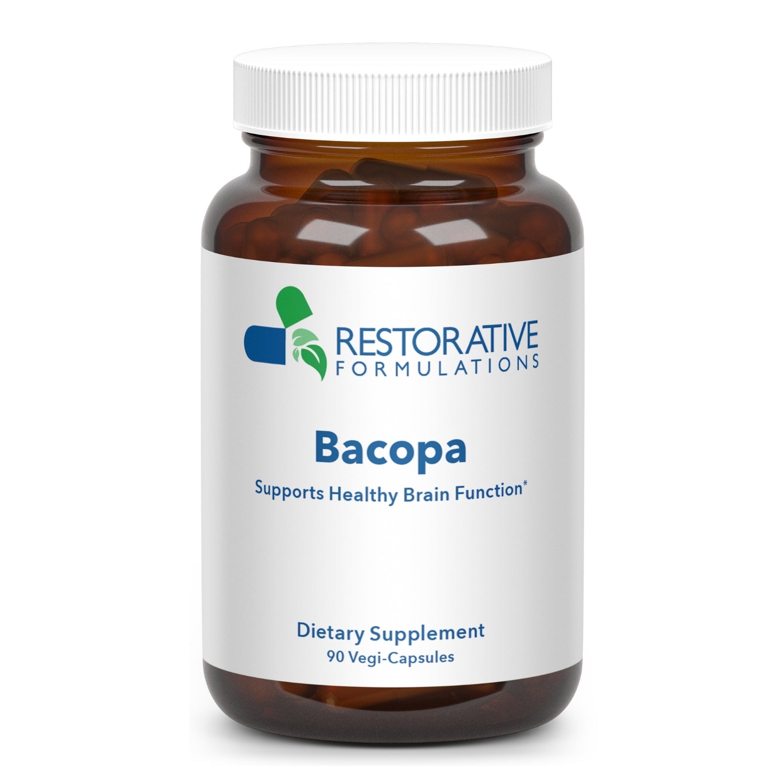 Restorative Formulations, Bacopa, 90 Vegi-Capsules UPC 850030558879 | HiLife Vitamins