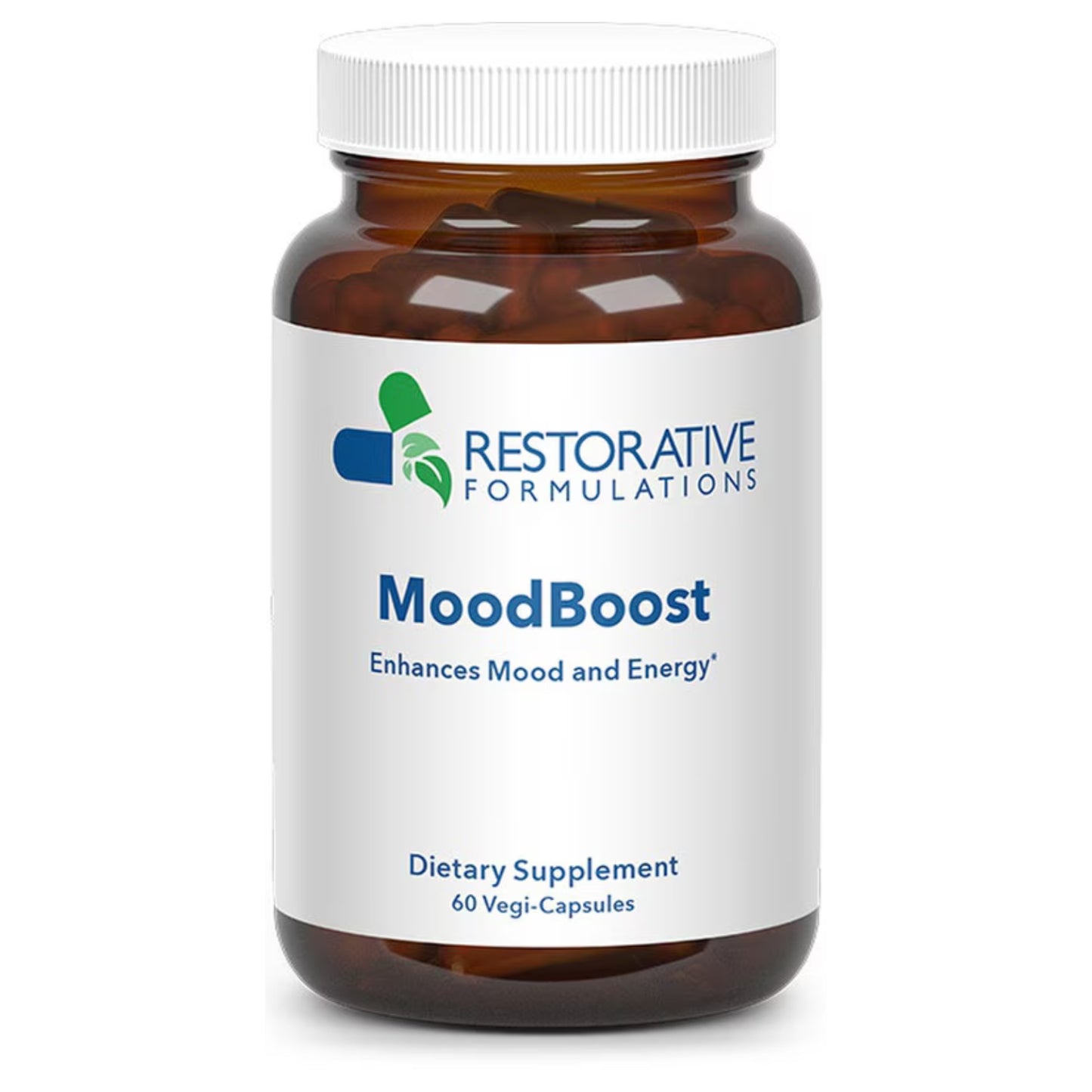 Restorative Formulations, MoodBoost, 60 Vegi Capsules UPC 850030558893 | Hilife Vitamins