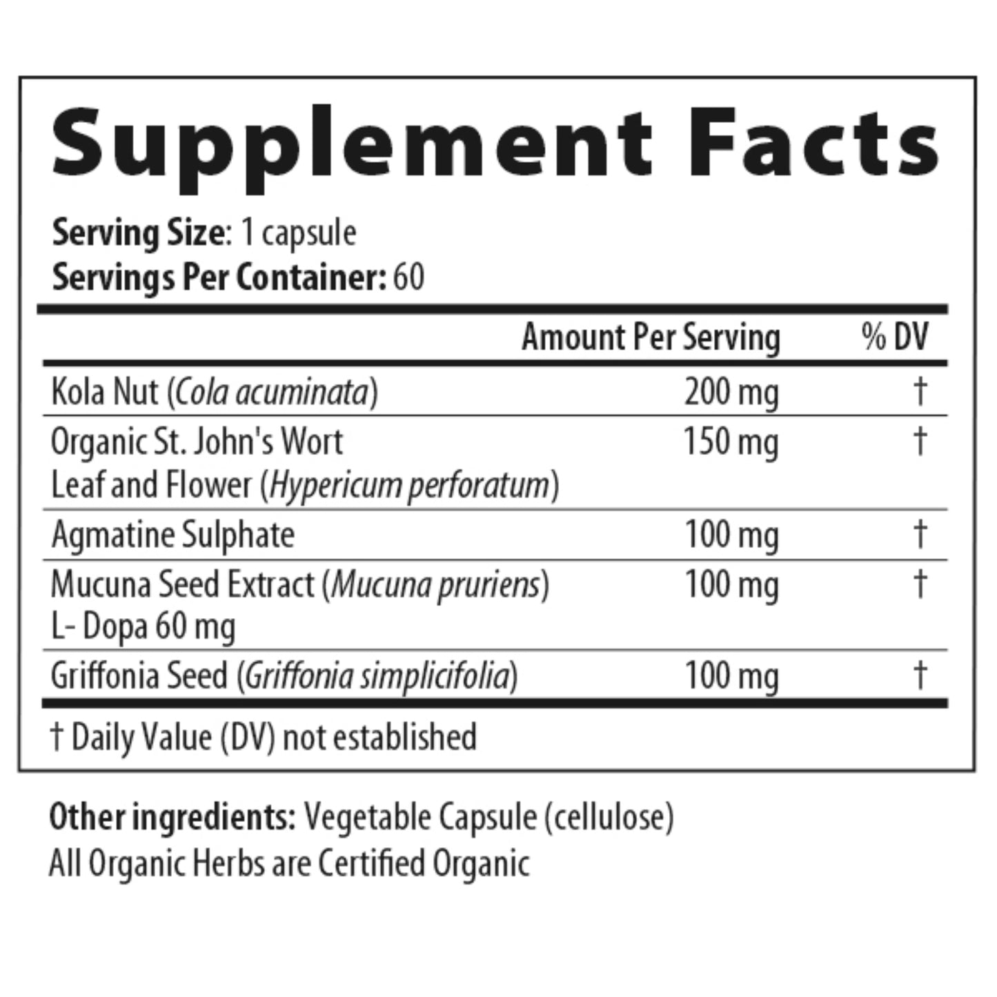 Restorative Formulations, MoodBoost, 60 Vegi Capsules UPC 850030558893 | Hilife Vitamins