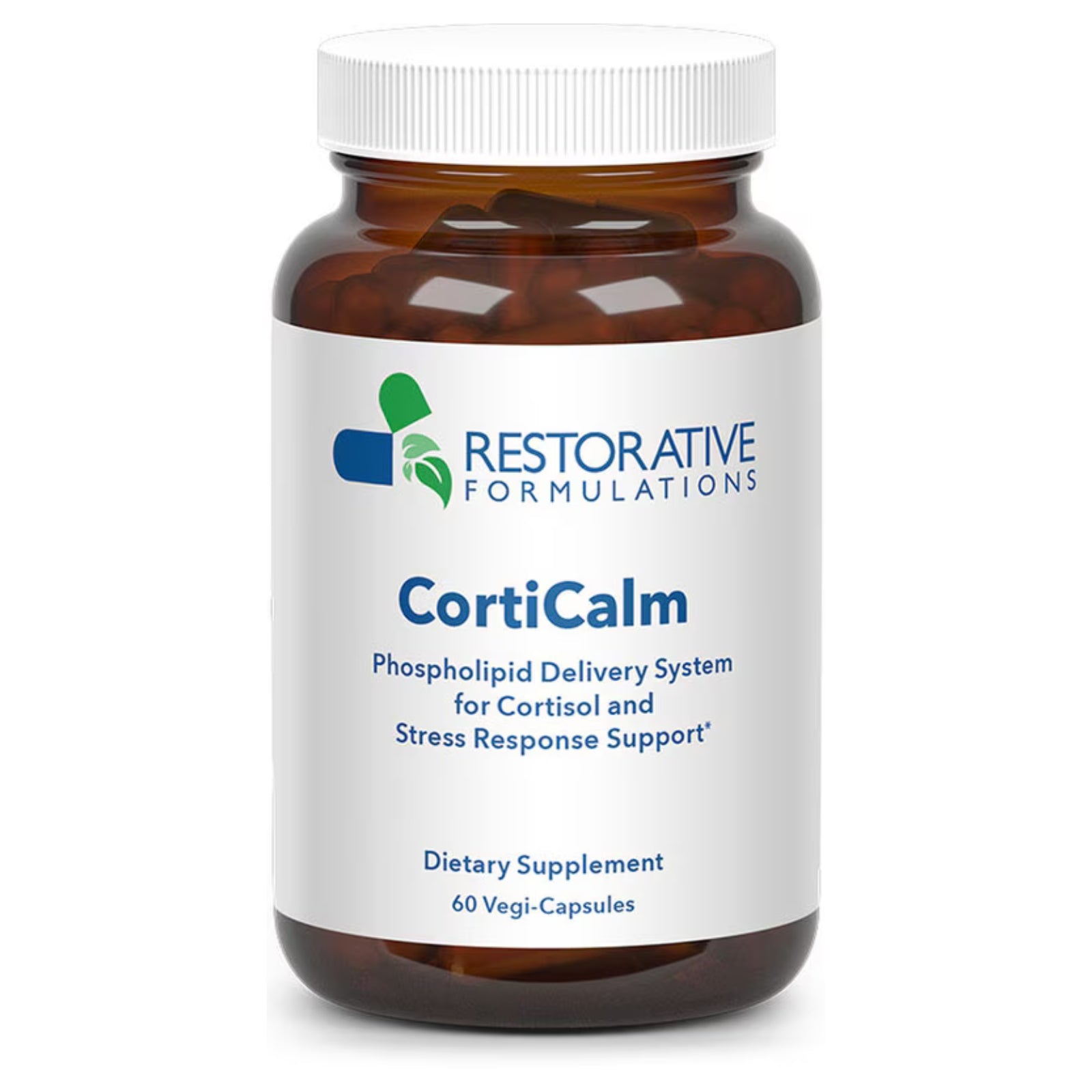 Restorative Formulations, CortiCalm, 60 vegi Capsules UPC 850030558909 | Hilife Vitamins