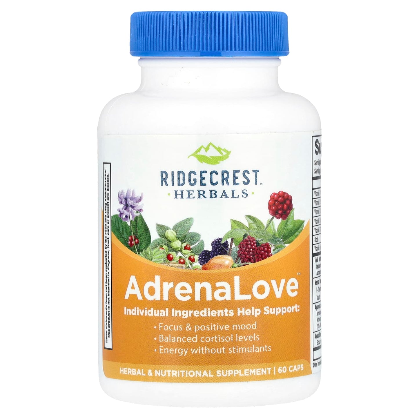 Ridgecrest Herbals, Adrenal Fatigue Fighter, 60 Vegan Capsules UPC 355724003104 | HiLife Vitamins