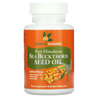 Seabuck Wonders, Sea Buckthorn Seed Oil (USDA Organic), 60 UPC 674756780020 | Hilife Vitamins