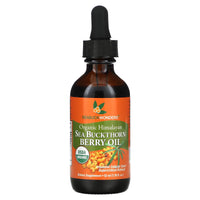 SEABUCKWONDERS, Sea Buckthorn Berry Oil (USDA Organic), 1.76 Oz UPC 674756780044 | Hilife Vitamins