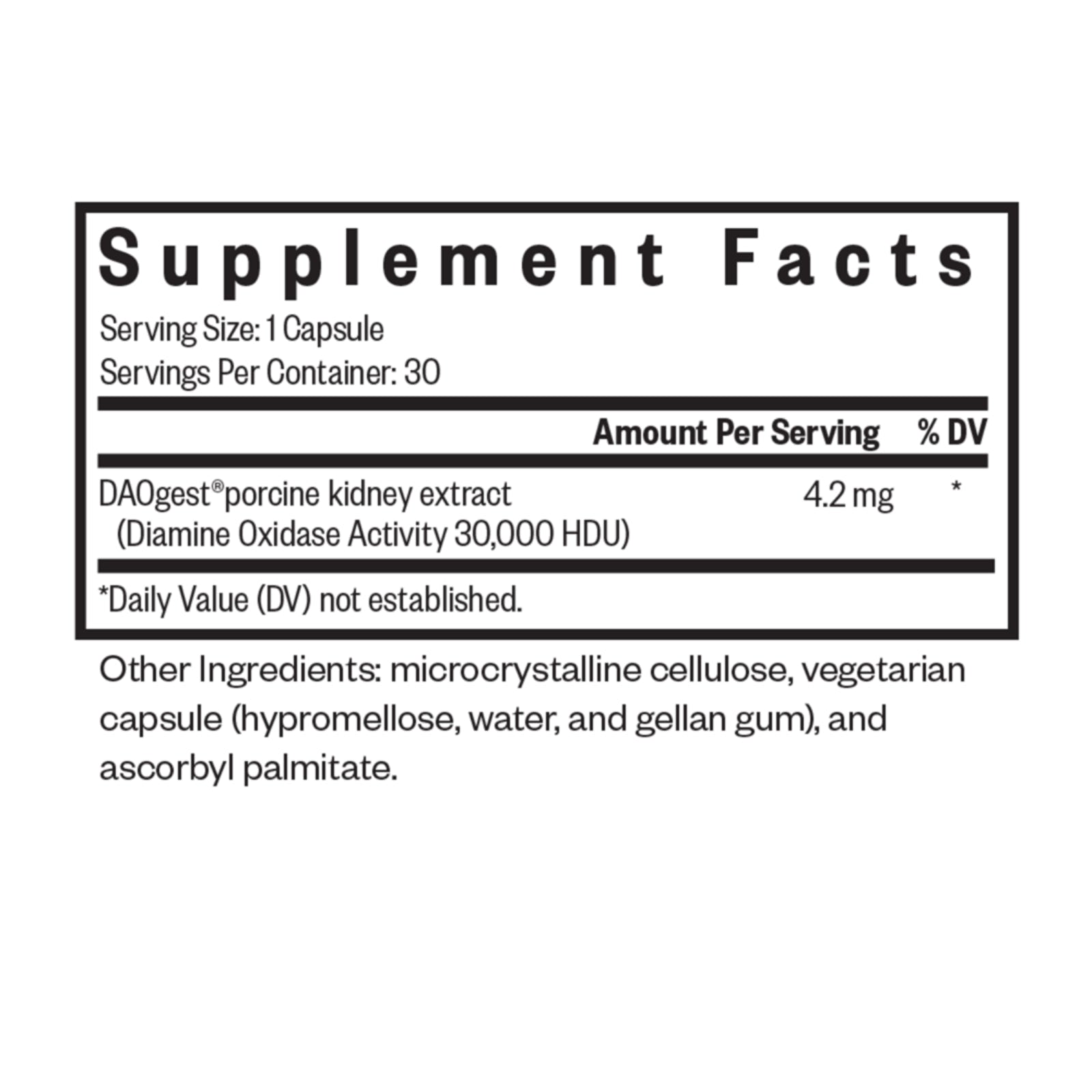 Seeking Health, DAO Enzyme, (Formerly Histamine Digest), 30 Capsules UPC 810007520445 | HiLife Vitamins