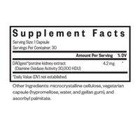 Seeking Health, DAO Enzyme, (Formerly Histamine Digest), 30 Capsules UPC 810007520445 | HiLife Vitamins