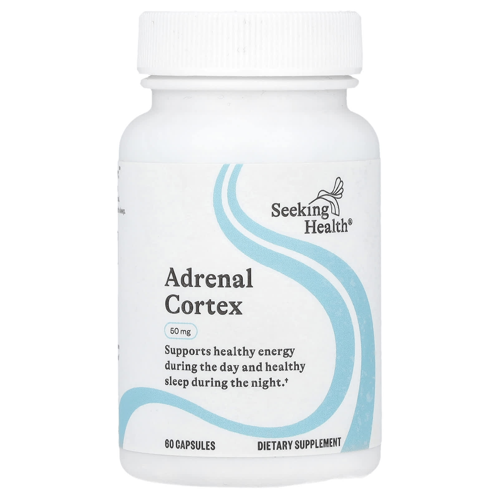 Seeking Health, Adrenal Cortex, 50 mg, 60 Capsules UPC 810007520094 | HiLife Vitamins