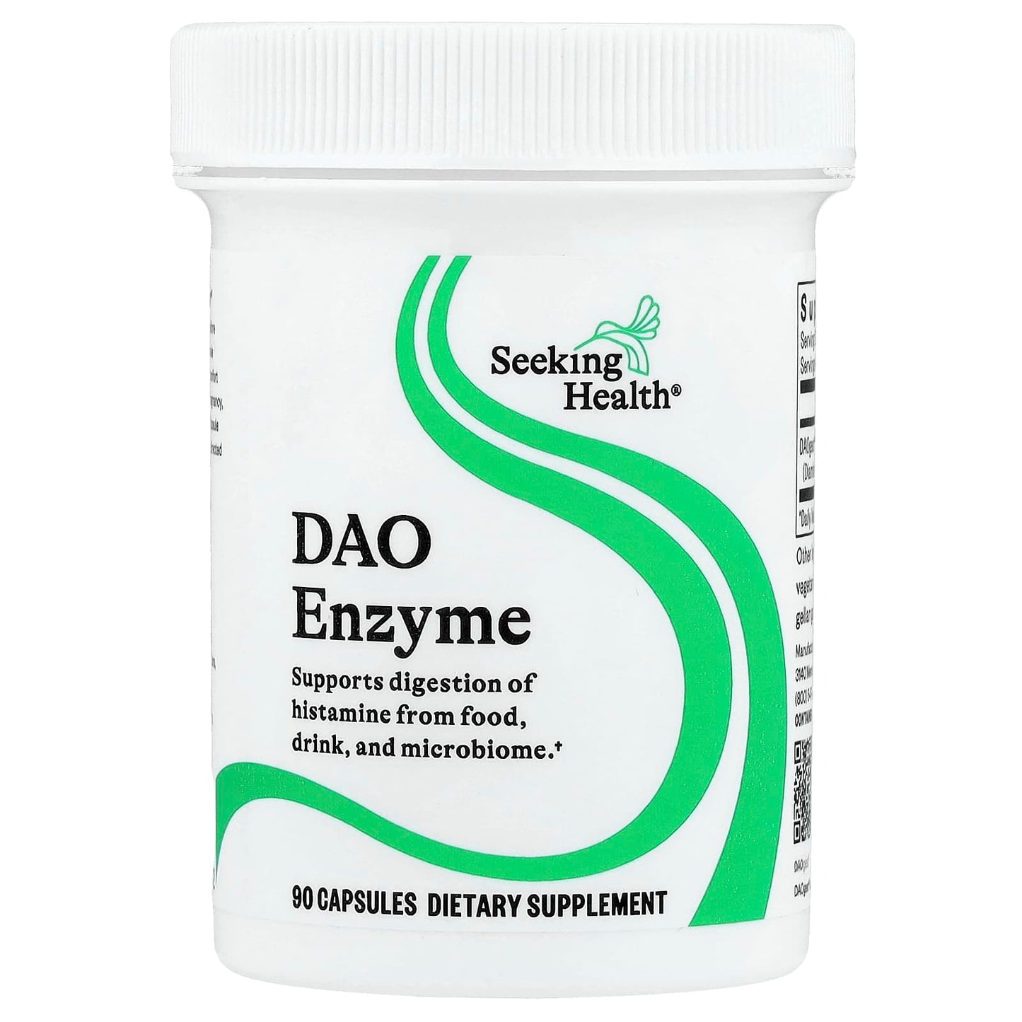 Seeking Health, DAO Enzyme (Formerly Histamine Digest), 90 Capsules UPC 810007520452 | HiLife Vitamins
