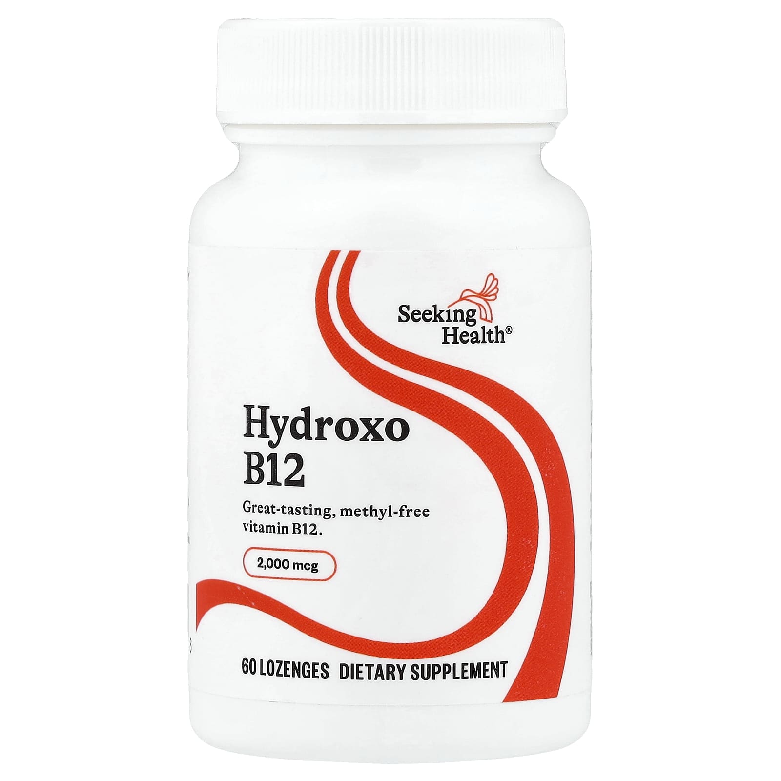 Seeking Health, Hydroxo B12, 2,000 mcg, 60 Lozenges UPC 810007520506 | Hilife Vitamins