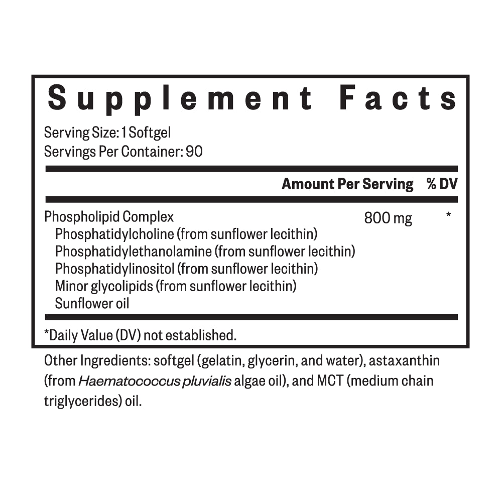 Seeking Health, Optimal PC, 800 mg, 90 Softgels UPC 810007521107 | Hilife Vitamins