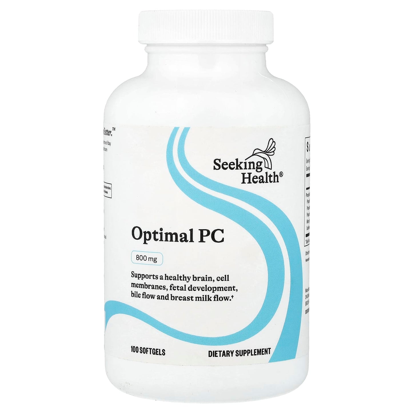 Seeking Health, Optimal PC, 100 Softgels UPC 810007521107 | HiLife Vitamins