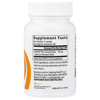 Seeking Health, PQQ Lozenge, 20 mg, 30 Lozenges UPC 810007521169 | HiLife Vitamins