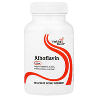Seeking Health, Riboflavin, 400 mg, 60 Vegetarian Capsules UPC 810007521190 | HiLife Vitamins