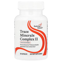 Seeking Health, Trace Minerals Complex II, 30 Capsules UPC 810007521275 | HiLife Vitamins