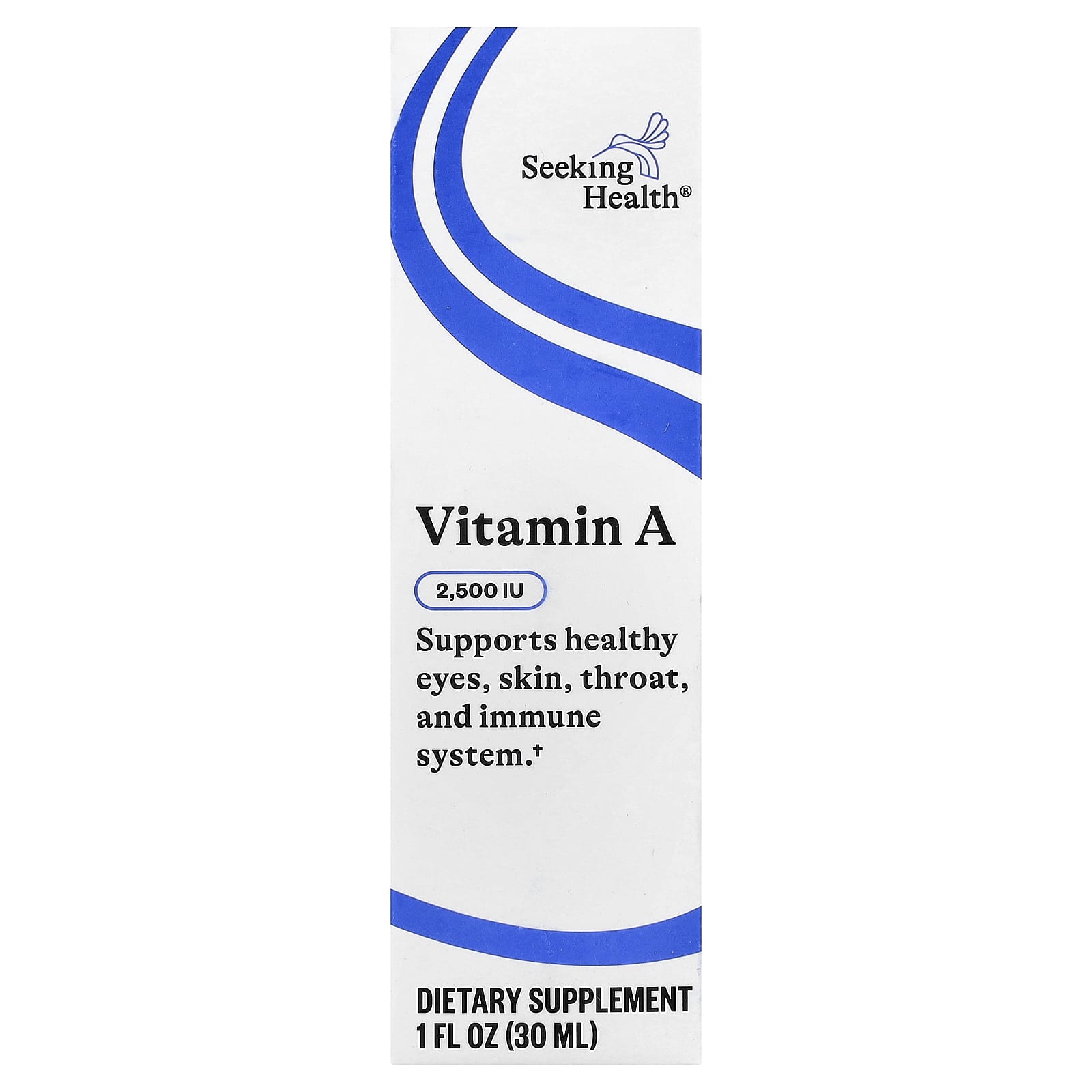 Seeking Health, Vitamin A Drops, 1 fl oz (30 ml) UPC 810007521282 | HiLife Vitamins