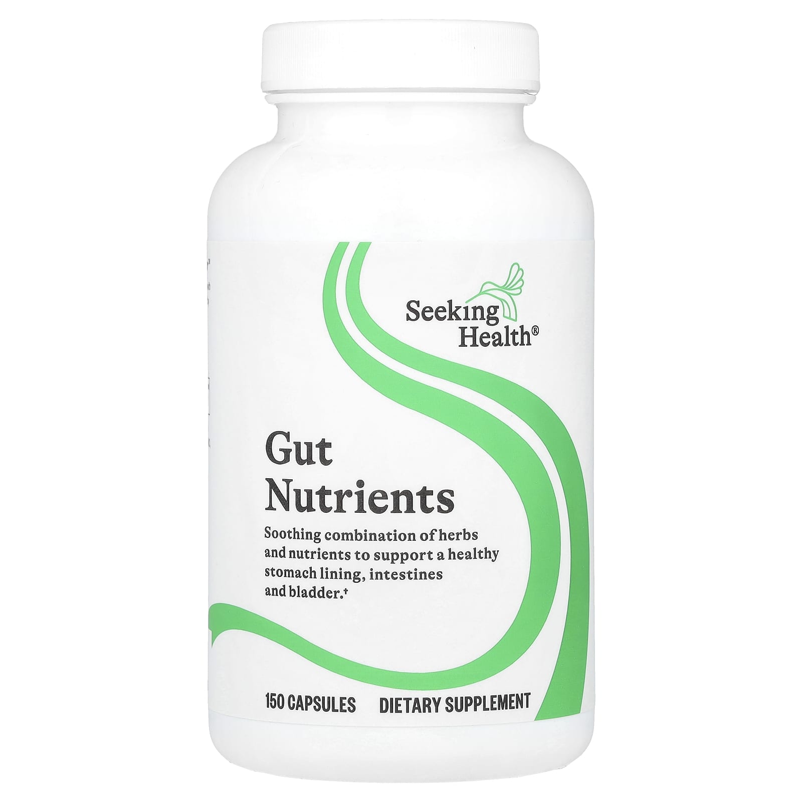 Seeking Health, Gut Nutrients, 150 Capsules UPC 810007521466 | HiLife Vitamins