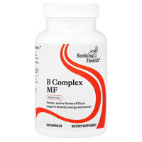 Seeking Health, B Complex MF, 100 Capsules UPC 810007521602 | HiLife Vitamins