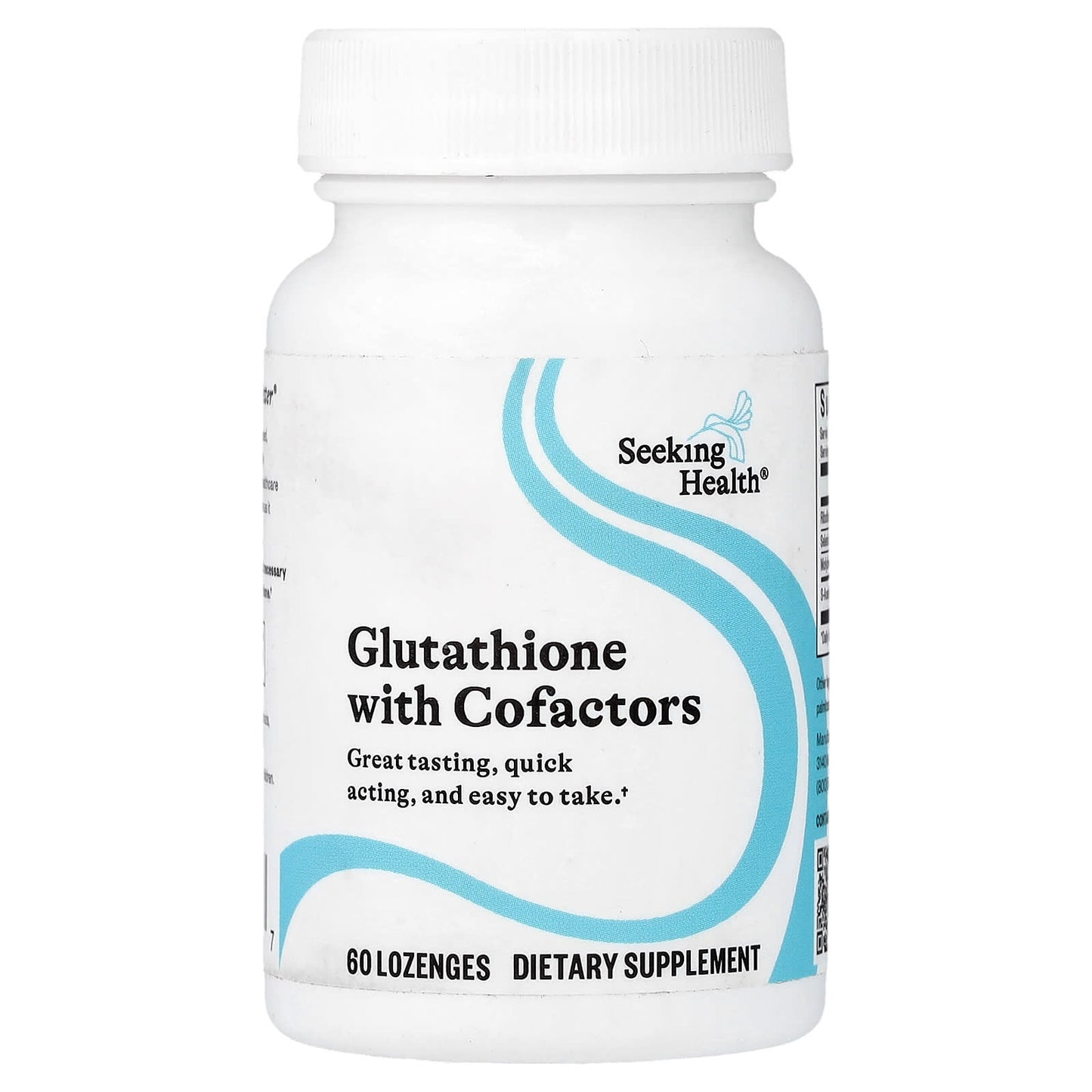 Seeking Health, Glutathione with Cofactors, 60 Lozenges UPC 810007521817 | Hilife Vitamins