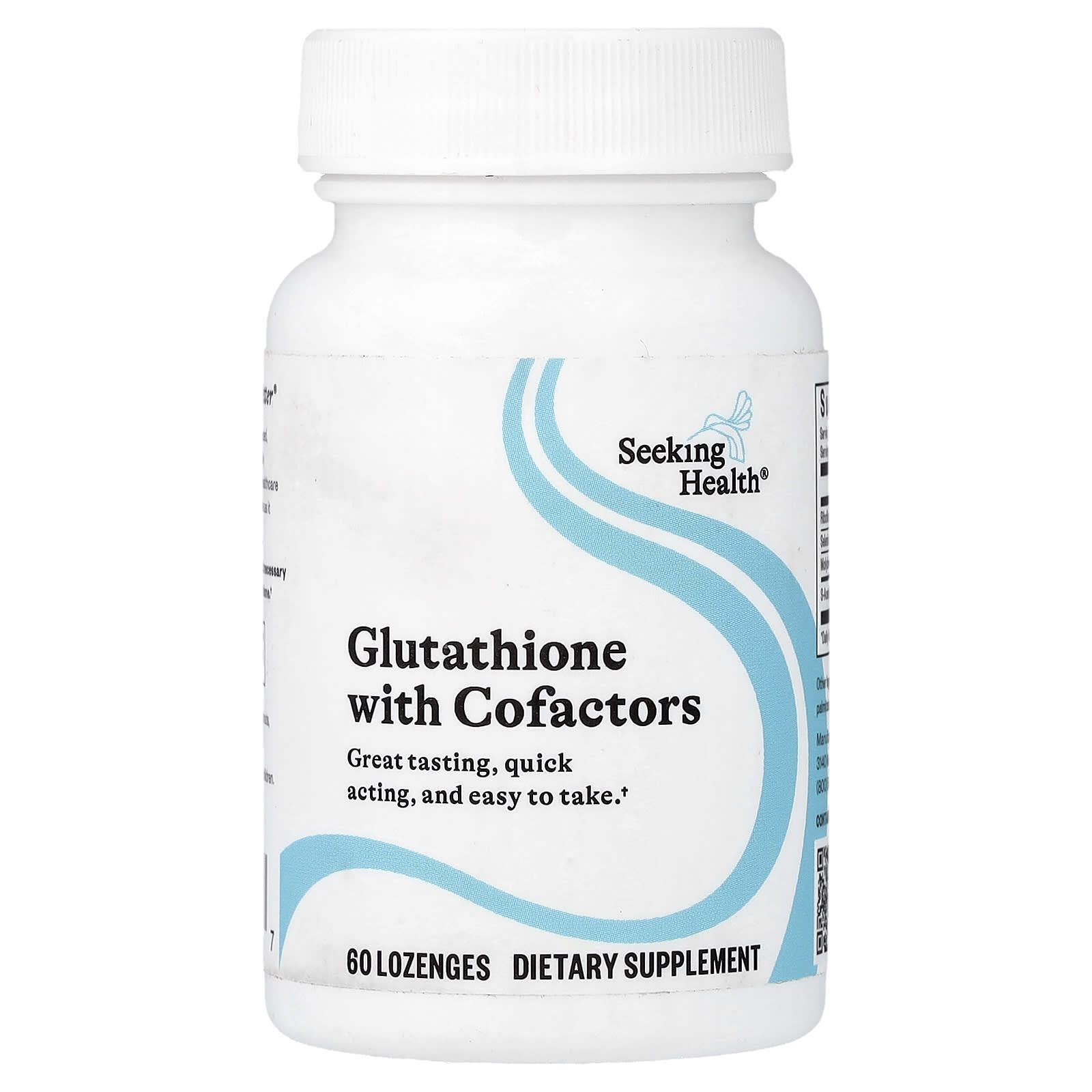 Seeking Health, Glutathione with Cofactors, 60 Lozenges UPC 810007521817 | Hilife Vitamins