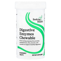 Seeking Health, Digestive Enzymes Chewable, 60 Chewable Tablets UPC 810007521848 | Hilife Vitamins