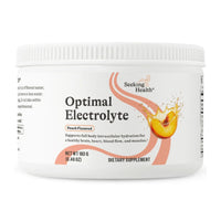 Seeking Health, Optimal Electrolyte Powder, Peach Flavored, 183 g (6.46 oZ) Powder Mix UPC 810007529264 | HiLife Vitamins