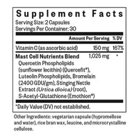 Seeking Health, Mast Cell Nutrients, 60 Capsules UPC 810007529561 | Hilife Vitamins