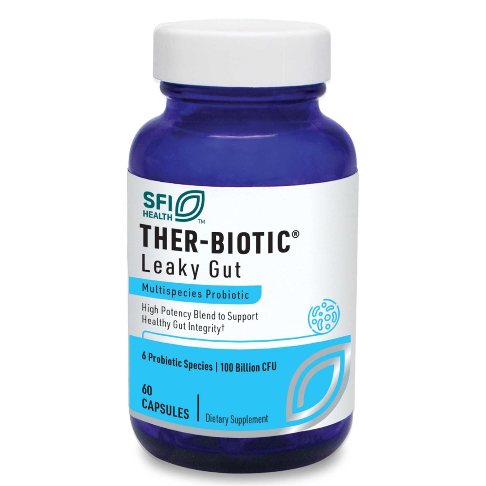 SFI Health, Ther-Biotic® Leaky Gut, 60 Capsules UPC 709616012482 | Hilife Vitamins