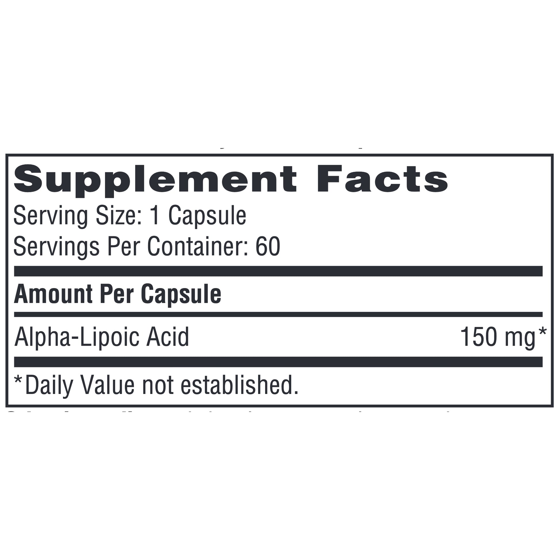 SFI Health, Alpha-Lipoic Acid 150 mg, 60 Capsules UPC 709616293065 | Hilife Vitamins