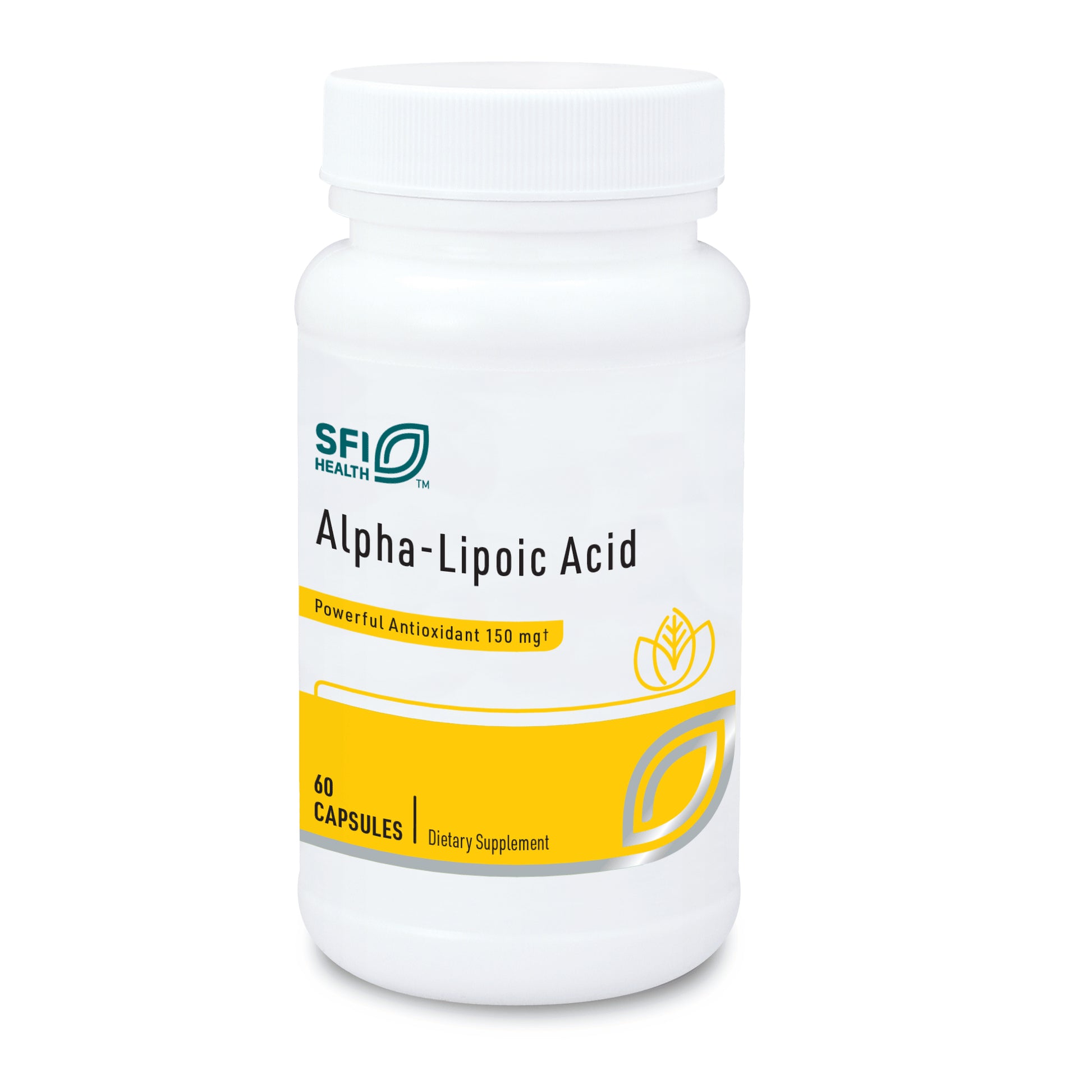 SFI Health, Alpha-Lipoic Acid 150 mg, 60 Capsules UPC 709616293065 | Hilife Vitamins
