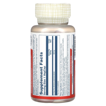 Solaray, Red Yeast Rice 600 mg, 90 VegCaps UPC 076280004472 | HiLife Vitamins