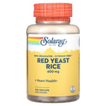 Solaray, Red Yeast Rice, 600 mg, 120 VegCaps UPC 076280004489 | HiLife Vitamins
