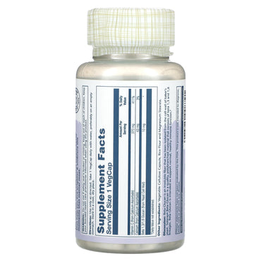 Solaray, Beta Glucan with Vitamin C, 60 Capsules UPC 076280008791 | HiLife Vitamins