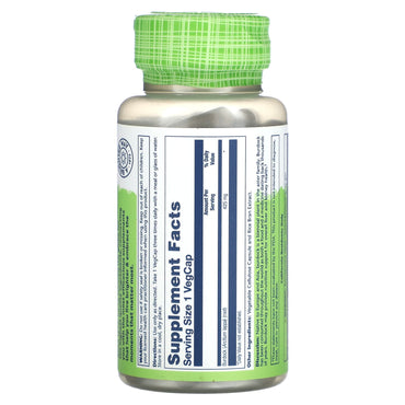 Solaray, True Herbs, Burdock, 425 mg, 100 VegCaps UPC 076280011104 | HiLife Vitamins