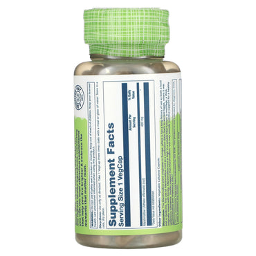 Solaray, Marshmallow Root 480mg, 100 VegCaps UPC 076280013801 | HiLife Vitamins