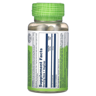 Solaray, True Herbs, Olive Leaf, 410 mg, 100 VegCaps UPC 076280014136 | HiLife Vitamins