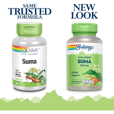 Solaray, Suma 500mg, 100 VegCaps UPC 076280016154 | HiLife Vitamins