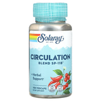 Solaray, Circulation Blend Sp-11B, 100 VegCaps UPC 076280021158 | HiLife Vitamins