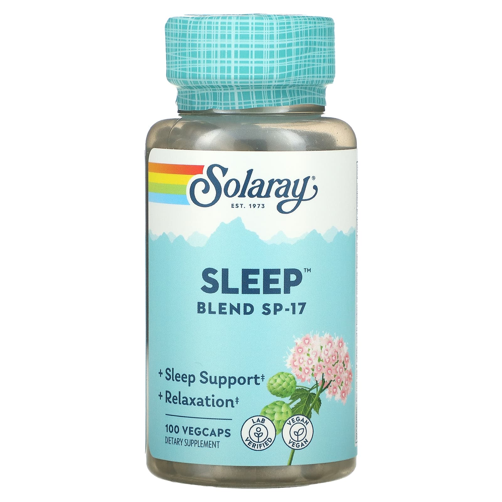 Solaray, Sleep Blend Sp-17, 100 VegCaps - 076280021707 | Hilife Vitamins