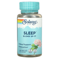 Solaray, Sleep Blend Sp-17, 100 VegCaps - 076280021707 | Hilife Vitamins