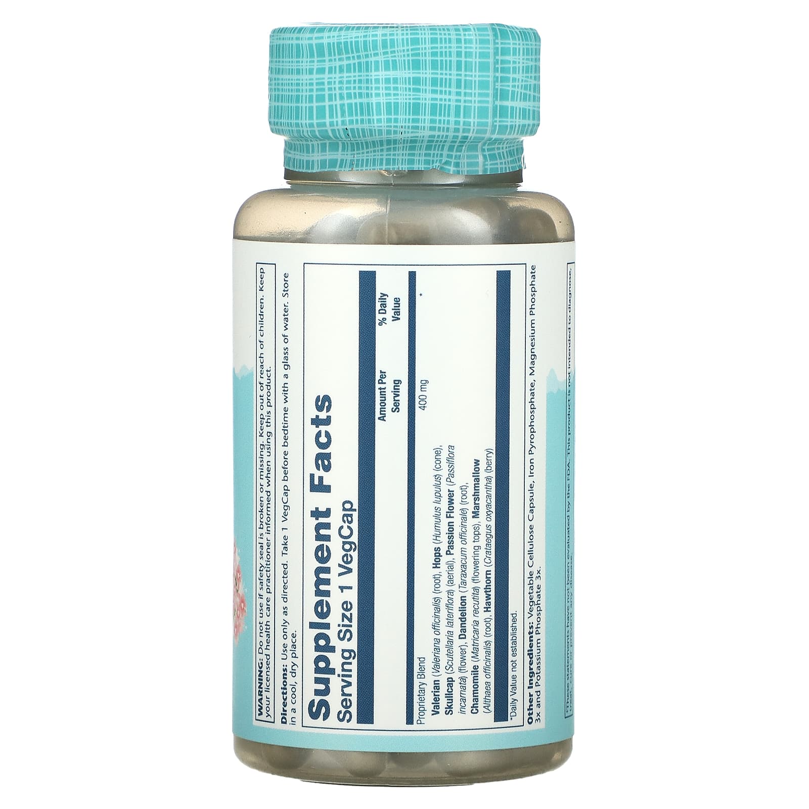 Solaray, Sleep Blend Sp-17, 100 VegCaps UPC 076280021707 | HiLife Vitamins